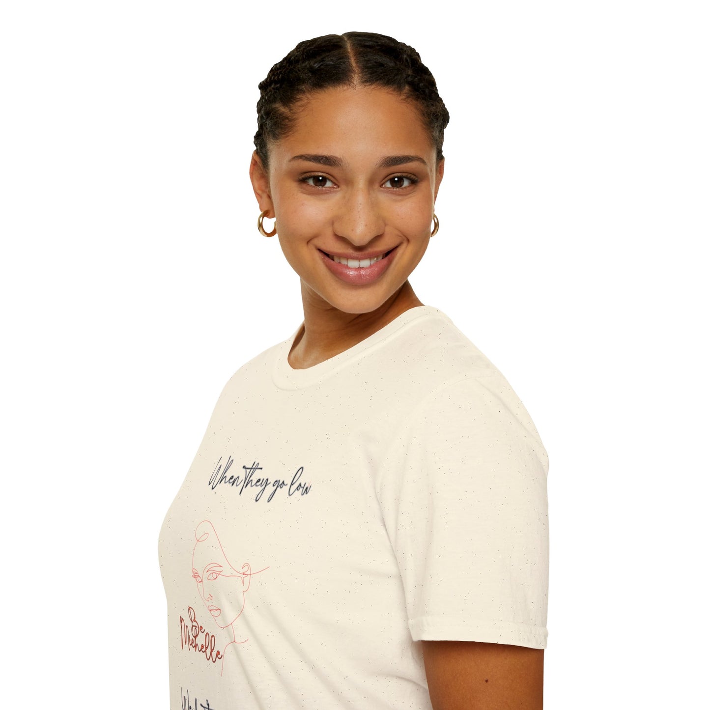 Be Michelle- Motivational Unisex Softstyle T-Shirt